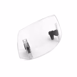 New AK500 AK550i Motorcycle Windshield Extension Adjustable Spoiler Deflector - Light Smoke
