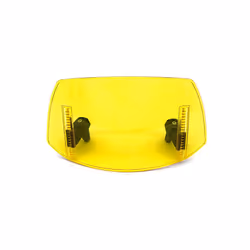 New AK500 AK550i Motorcycle Windshield Extension Adjustable Spoiler Deflector - Yellow