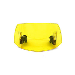 New AK500 AK550i Motorcycle Windshield Extension Adjustable Spoiler Deflector - Yellow