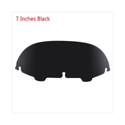 Motorcycle Wave Windshield Windscreen Fairing Wind Deflector For Harley - 7In Black 220
