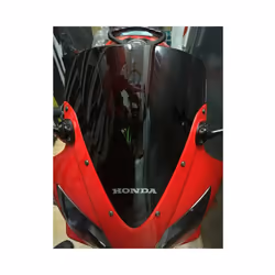 Motorcycle Double Bubble Windshield WindScreen Screen For 2001 2002 2003 - Smoke