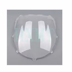 For Suzuki GSXR 600 750 R SRAD 1996 1997 1998 1999 black Motorcycle Windshield - White iridium