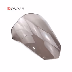 FOR YAMAHA Motorcycle Double Bubble Smoke Windshield Windscreen Screen - Iridium