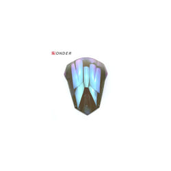 FOR YAMAHA Motorcycle Double Bubble Smoke Windshield Windscreen Screen - Clear iruidium