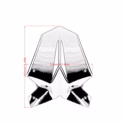Windscreen For KTM Duke 390 125 2017 - 2023 2018 2019 2020 2021 2022 / - Light Smoke