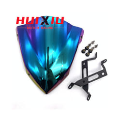 Motorcycle Modification Front Windshield Deflector Windshield Windshield - MULTI