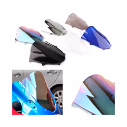 Windshield For Suzuki GSXR1000 GSX-R GSXR 1000 K17 2017-2021 Double Bubble - Silver