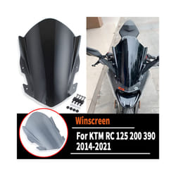 Windscreen Windshield Parabrisa For KTM RC 125 200 390 RC200 RC390 2014 - Light SMoke