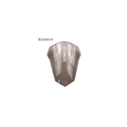 FOR YAMAHA Motorcycle Double Bubble Smoke Windshield Windscreen Screen - Smoke