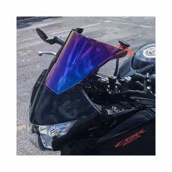 Motorcycle Double Bubble Windshield WindScreen Screen For  2011 2012 2013 - Smoke