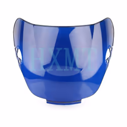 For Honda CBR 600 F2 1991 1992 1993 1994 black Motorcycle Windshield WindScreen - Blue