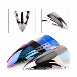 For Yamaha YZF-R6 YZF R6 YZFR6 2003 2004 2005 Motorcycle Double Bubble - Silver