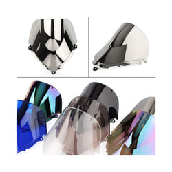Motorcycle Windshield WindScreen For Suzuki GSX 600F GSX 750F Katana 600 - Silver