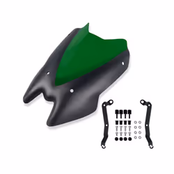 z900 screen Motorcycle Accessories Sports Windscreen Windshield Viser - B-Green