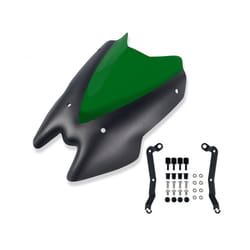 z900 screen Motorcycle Accessories Sports Windscreen Windshield Viser - B-Green
