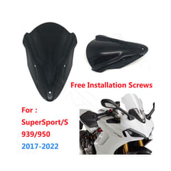 For DUCATI 939 950 Supersport SuperSport 939S 950S Super Sport S Windscreen - 410MM Gray