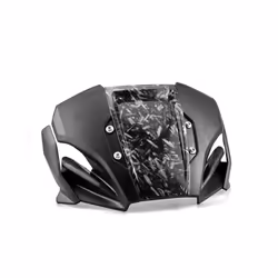 For HONDA CB650R 2019 2020 2021 CB 650R Motorcycle Windshield WindScreen - Forged carbon fiber