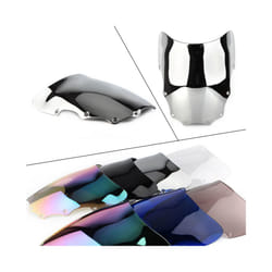 Motorcycle Windscreen Covers Screen Motorbikes Deflector Windshield For - Silver