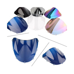 Motorcycle Windscreen Covers Screen Motorbikes Deflector Windshield For - Blue