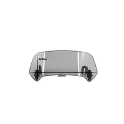 Motorcycle Adjustable Windscreen Wind Deflector Spoiler Extension Windshield - Mini Smoke