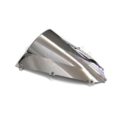 New High quality motorcycle motorbike Windshield Windscreen Black For - Silver