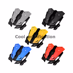 Motorcycle Accessories Aluminum Alloy Screen Windscreens Wind Deflector - Blue