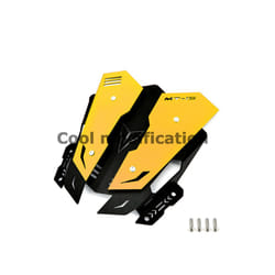 Motorcycle Accessories Aluminum Alloy Screen Windscreens Wind Deflector - Gold