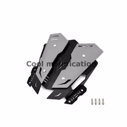 Motorcycle Accessories Aluminum Alloy Screen Windscreens Wind Deflector - Titanium