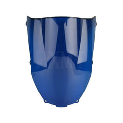 For Kawasaki Ninja ZX6R 636  2000 2001 2002 Motorcycle Windshield WindScreen - blue