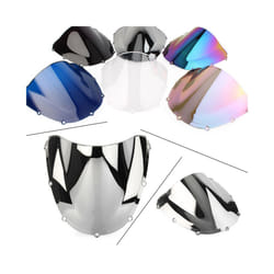 Motorcycle Windscreen Covers Screen Motorbikes Deflector Windshield For - Silver