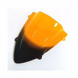 Motorcycle Multicolor Windshield Spoiler Wind Deflector For Kawasaki Ninja250 - Orange