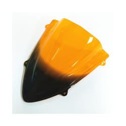 Motorcycle Multicolor Windshield Spoiler Wind Deflector For Kawasaki Ninja250 - Orange