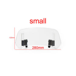 For BMW K1600B K1600GT K1600GTL C400GT C650GT K1300GT  Universal Motorcycle - S Transparent