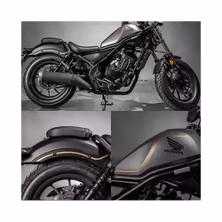 For Rebel CMX300 CMX500 CMX1100 decals prints stickers film body stickers - B  WHITE