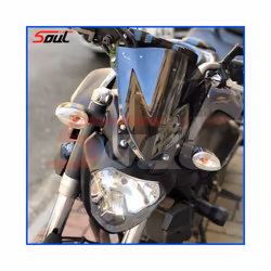 Motorcycle Sports Windshield Visor Windscreen Fits For YAMAHA MT-07 MT07 - Smoke