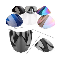 Motorcycle Windscreen Covers Screen Motorbikes Deflector Windshield For - Black