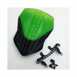 For 2017 Kawasaki Z900 Z 900 2018 2019 Motorcycle Windshield Windscreen - black