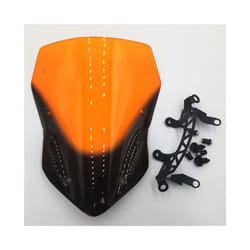 For 2017 Kawasaki Z900 Z 900 2018 2019 Motorcycle Windshield Windscreen - Orange