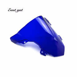 Motorcycle Double Bubble Windshield WindScreen For BMW S 1000 RR S1000 - Blue