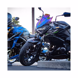 Motorcycle Double Bubble Windshield WindScreen Screen For 2013 2014 2015 - Clear Iridium