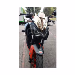Motorcycle Double Bubble Windshield WindScreen Screen For 2013 2014 2015 - Clear Iridium