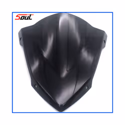 Motorcycle Sports Windshield Visor Windscreen Fits For YAMAHA MT03 MT-03 - Black