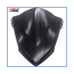 Motorcycle Sports Windshield Visor Windscreen Fits For YAMAHA MT03 MT-03 - Black