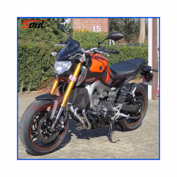 Motorcycle Sports Windshield Visor Windscreen Fits For YAMAHA MT-09 MT09 - Transparent