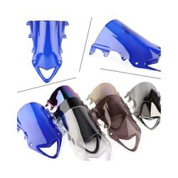 Windshield For BMW S1000RR S1000 S 1000 RR 2009-2014 Double Bubble WindScreen - Blue