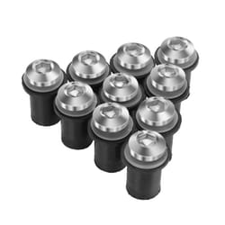 10 PCS M5 Windscreen Windshield Wind Deflectors Bolts Kits FOR YAMAHA - Silver