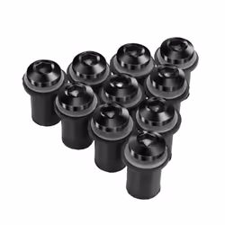 10 PCS M5 Windscreen Windshield Wind Deflectors Bolts Kits FOR YAMAHA - Black
