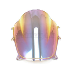 Motorcycle Double Bubble Windshield WindScreen Screen For 2005 2006 Honda - Clear Iridium