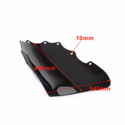 Motorcycle Windscreen Covers Screen Motorbikes Deflector Windshield For - Black