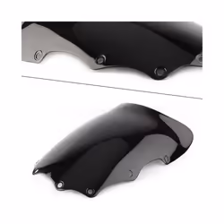 Motorcycle Windscreen Covers Screen Motorbikes Deflector Windshield For - Black